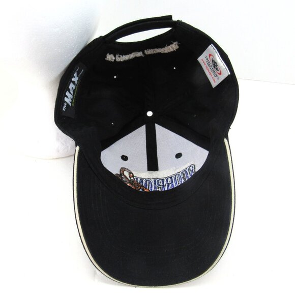 Scorpion Protective Coatings Inc Men's Black Adjustable Strap Back Cap Hat - Picture 7 of 9